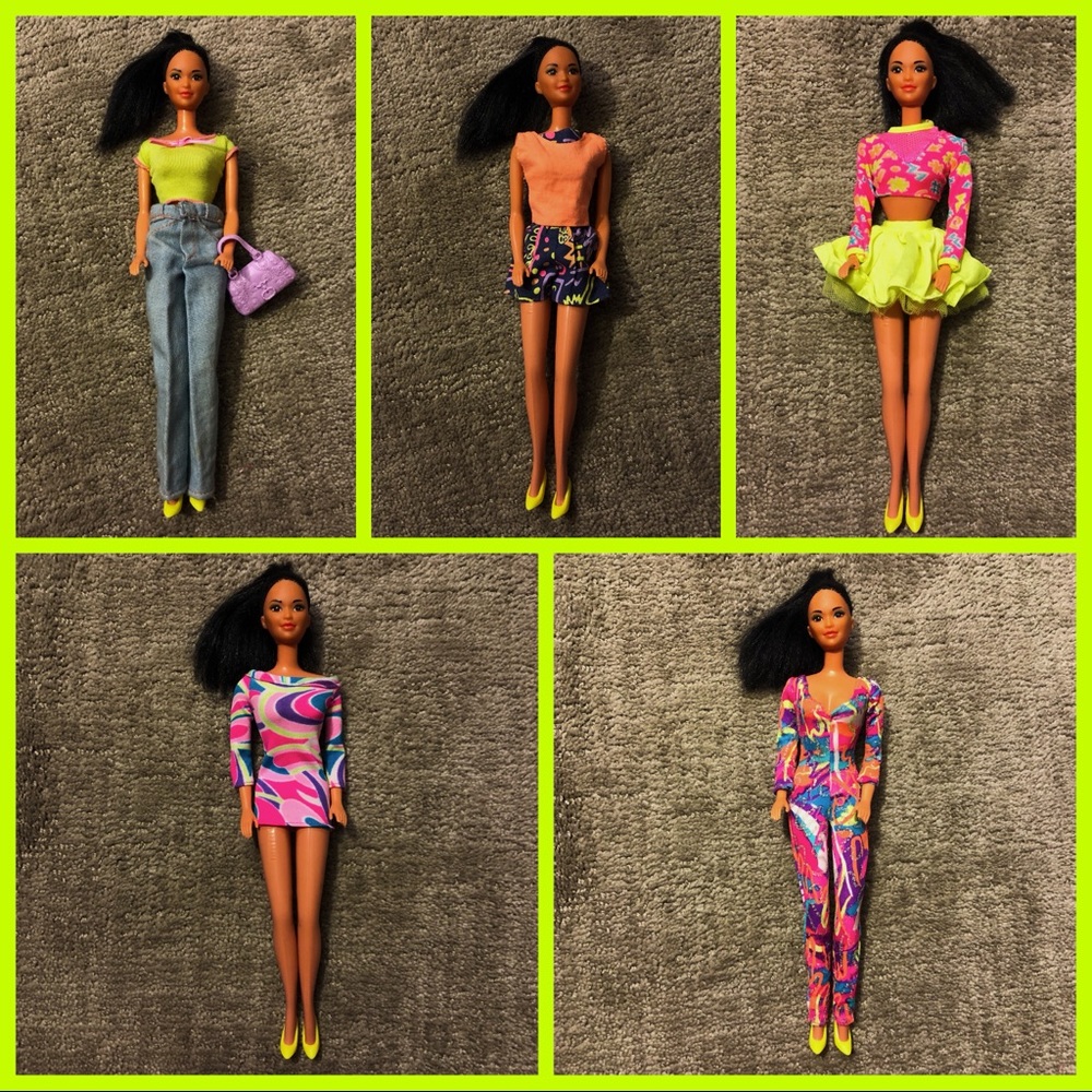 Vintage Barbie Clothes Lot